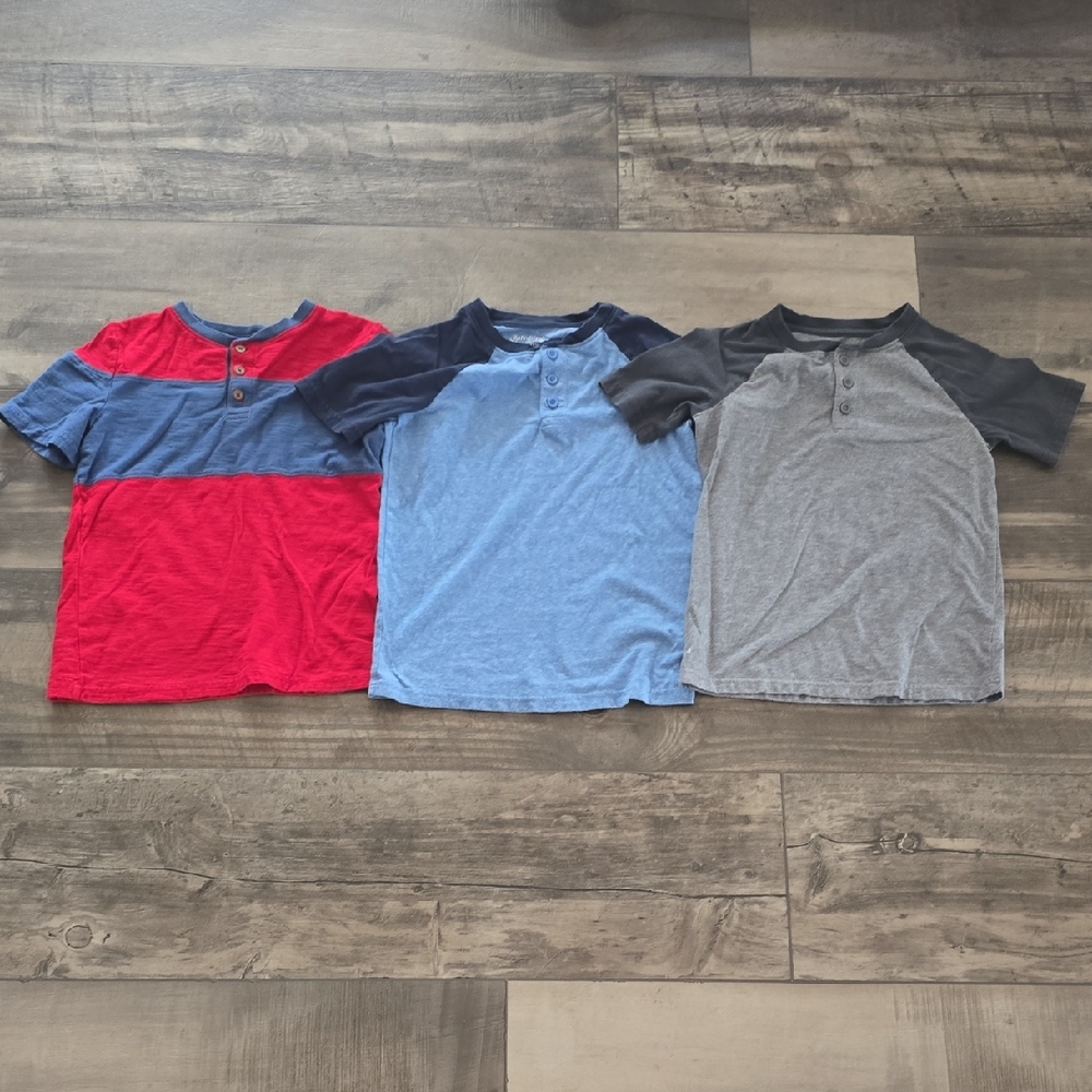 Jumping Beans Red, Blue, and Gray Short Sleeve Tees